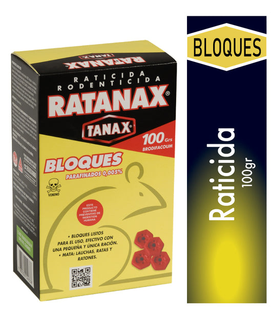 Raticida bloque 100 GR