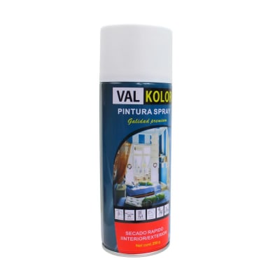 pintura spray blanca